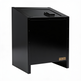 Black metal cabinet with 'Taimco' branding on a white background