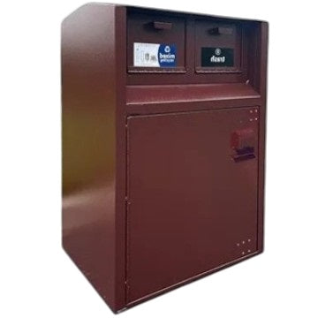 Double Trash Enclosure ADA Compliant - Model WRCE240MBBADA