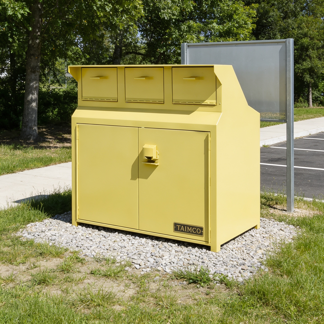 Trible Trash Enclosure ADA Compliant - Model WRCECH340