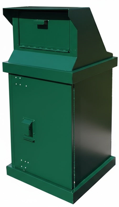 Single Trash Enclosure Wide Loading ADA Compliant - Model WRCHW40ADA