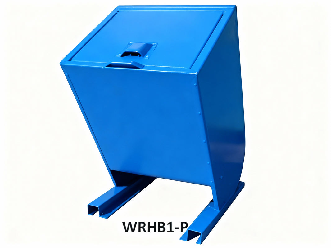 Urban-Nest Single Trash Recycling Enclosure, 70 GAL - Model WRHB1