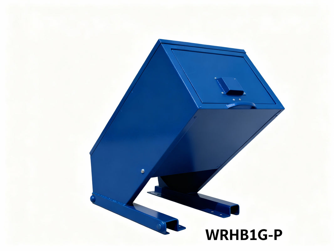 Urban-Nest Mini Single Trash Recycling Enclosure, 32 GAL - Model WRHB1G