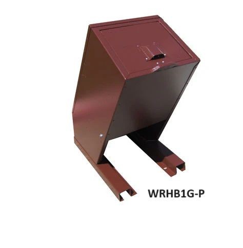 HID-A-BAG Mini Single Trash Recycling Enclosure, 32 GAL - Model WRHB1G