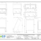 Technical drawing and specification sheet for a TIMCO Mini Double Trash Recycling Enclosure, 64-GAL, showing multiple orthographic views, dimensions, and a title block with contact information and model details.
