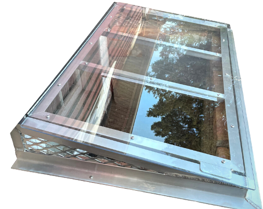 Super Slant Window Well Cover - Rust Free Aluminum - Model # WWC880