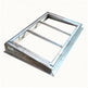 Metal roof window with a fan on a white background