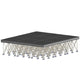 Accordion Stage 12X20 Feet Portable Model STA360A12X20-Taimco
