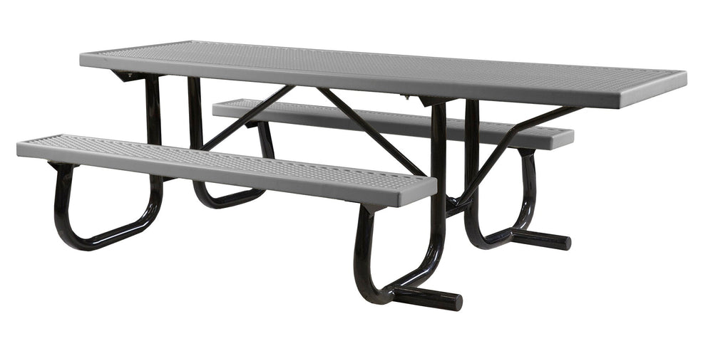 ADA Accessible Metal Picnic Tables | Picnic Table & Seat | Model ADAPT232-Taimco