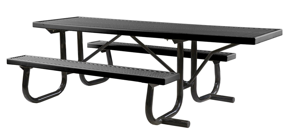 ADA Accessible Metal Picnic Tables | Picnic Table & Seat | Model ADAPT232-Taimco