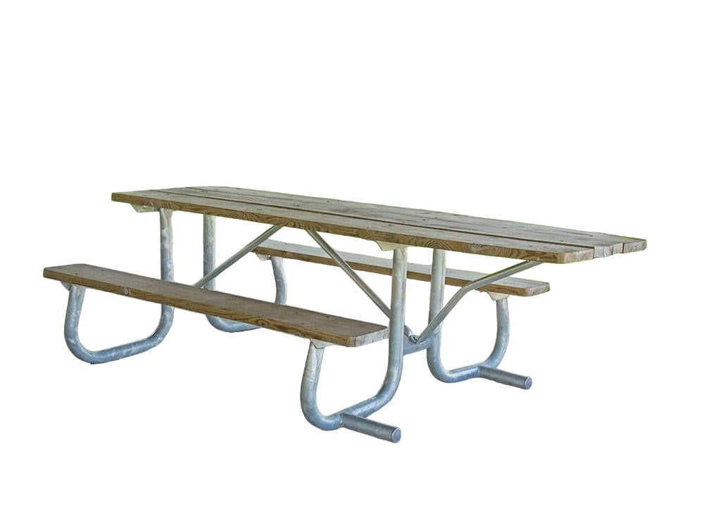 ADA Accessible Metal Picnic Tables | Picnic Table & Seat | Model ADAPT233-Taimco