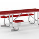 ADA Accessible Metal Picnic Tables | Picnic Table & Seat | Model ADAPT234-Taimco