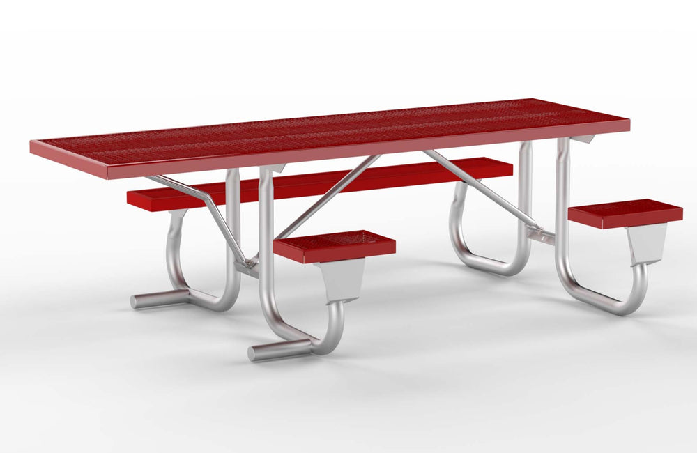 ADA Accessible Metal Picnic Tables | Picnic Table & Seat | Model ADAPT234-Taimco