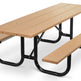 ADA Accessible Wood Top Picnic Tables | Picnic Table & Seat | Model ADAPT224-Taimco