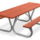 ADA Accessible Wood Top Picnic Tables | Picnic Table & Seat | Model ADAPT225-Taimco