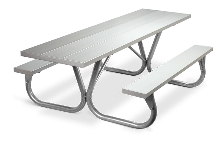 ADA Accessible Wood Top Picnic Tables | Picnic Table & Seat | Model ADAPT225-Taimco