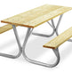 ADA Accessible Wood Top Picnic Tables | Picnic Table & Seat | Model ADAPT225-Taimco