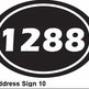 Address Signs | Metal Signs | Made in Canada - Model # MA571-Taimco