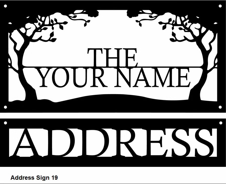 Address Signs | Metal Signs | Made in Canada - Model # MA571-Taimco