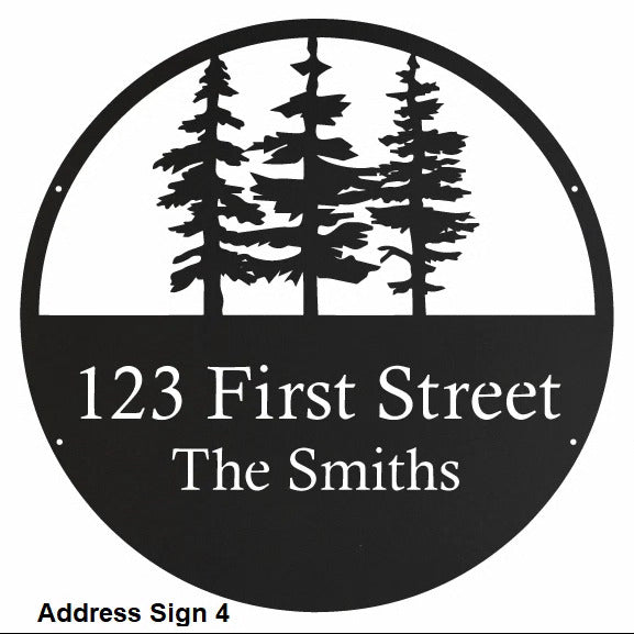 Address Signs | Metal Signs | Made in Canada - Model # MA571-Taimco