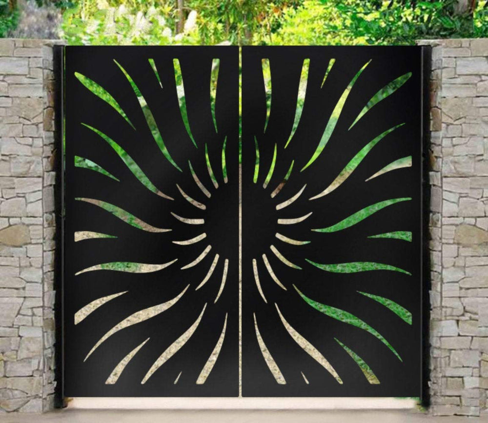 Altona Steel Sun Flower Gate | Model # 005-Taimco