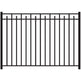 Aluminum Finials Fence Panel - Model # FP953-Taimco