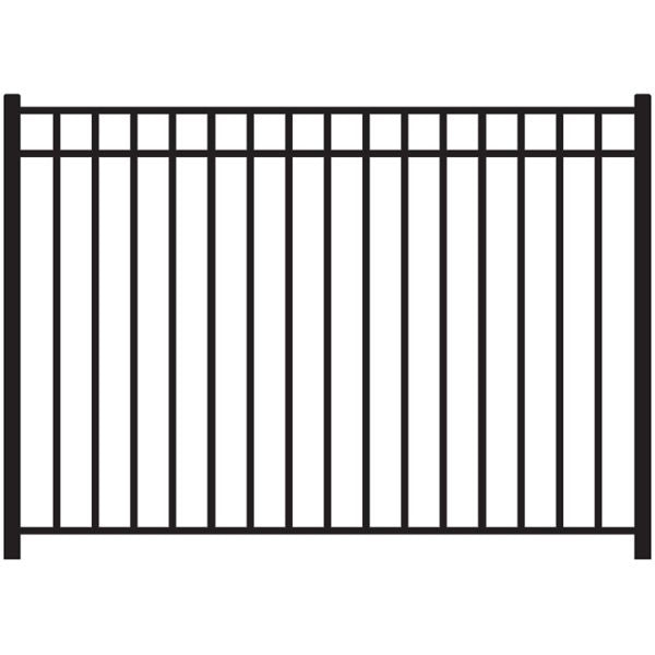 Aluminum Finials Fence Panel - Model # FP954-Taimco