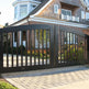 Amorbach Steel Driveway Gate | Model # 710-Taimco