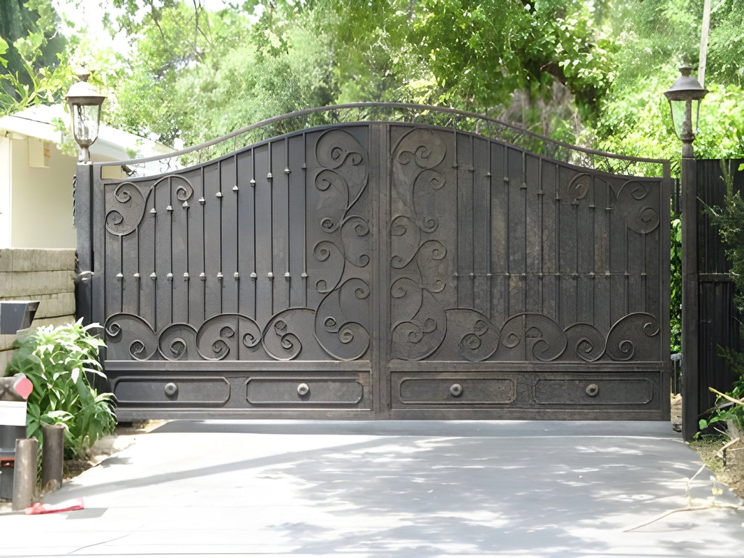 Arclineo Steel Driveway Gate | Model # 122-Taimco