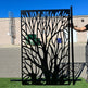 Artistic Tree Design Panel Pool Gate | Ready to ship Metal Garden Gate |Made in Canada– Model # 229R-Taimco