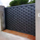 Basket Weave Steel Driveway Gate | Model # 118-Taimco