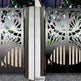 Beautiful Laser Cut Artistic Design Wrought Iron Garden Gate| Modern Fabrication Metal Back Yard Gate | Made in Canada – Model # 769-Taimco