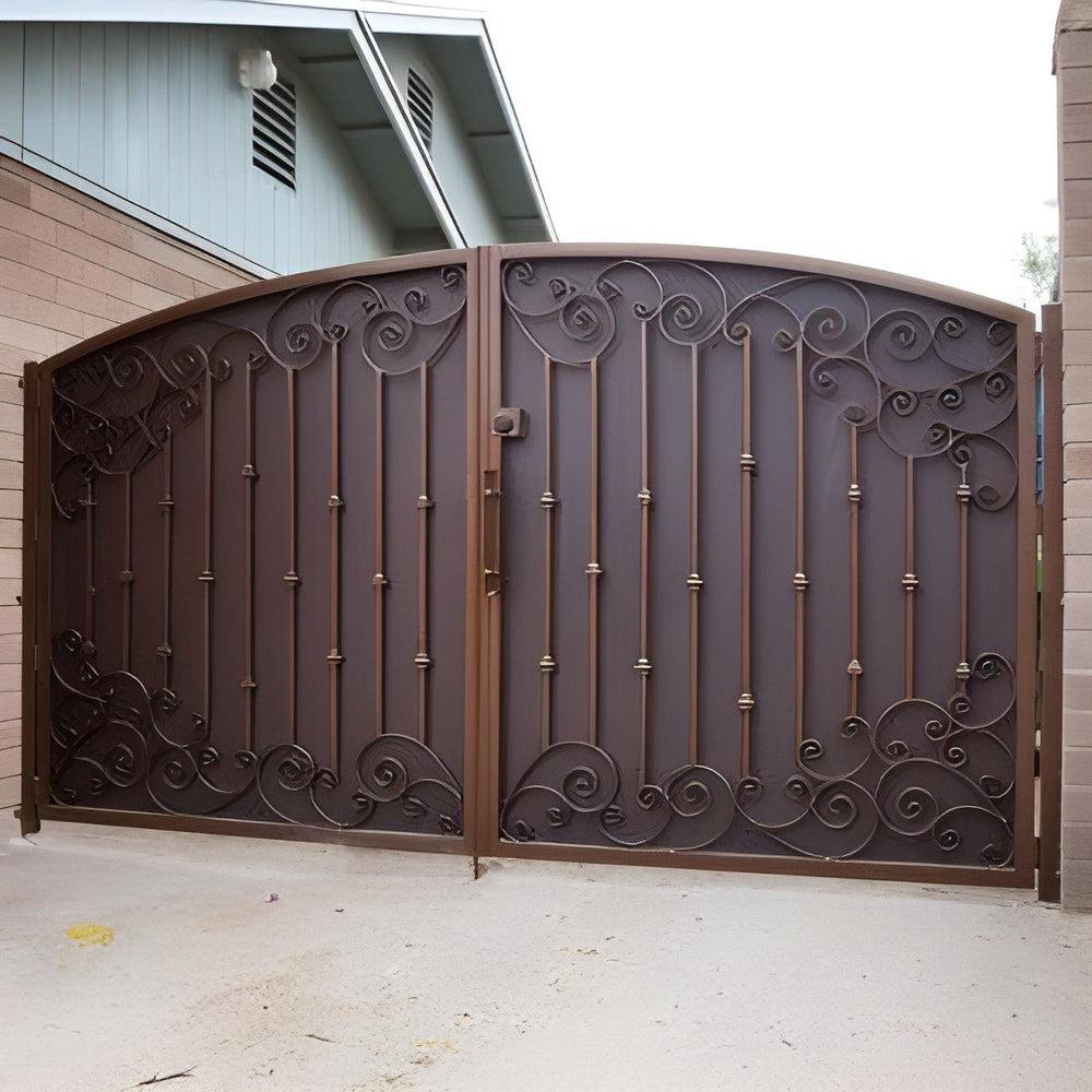 Benevento Steel Driveway Gate | Model # 120-Taimco