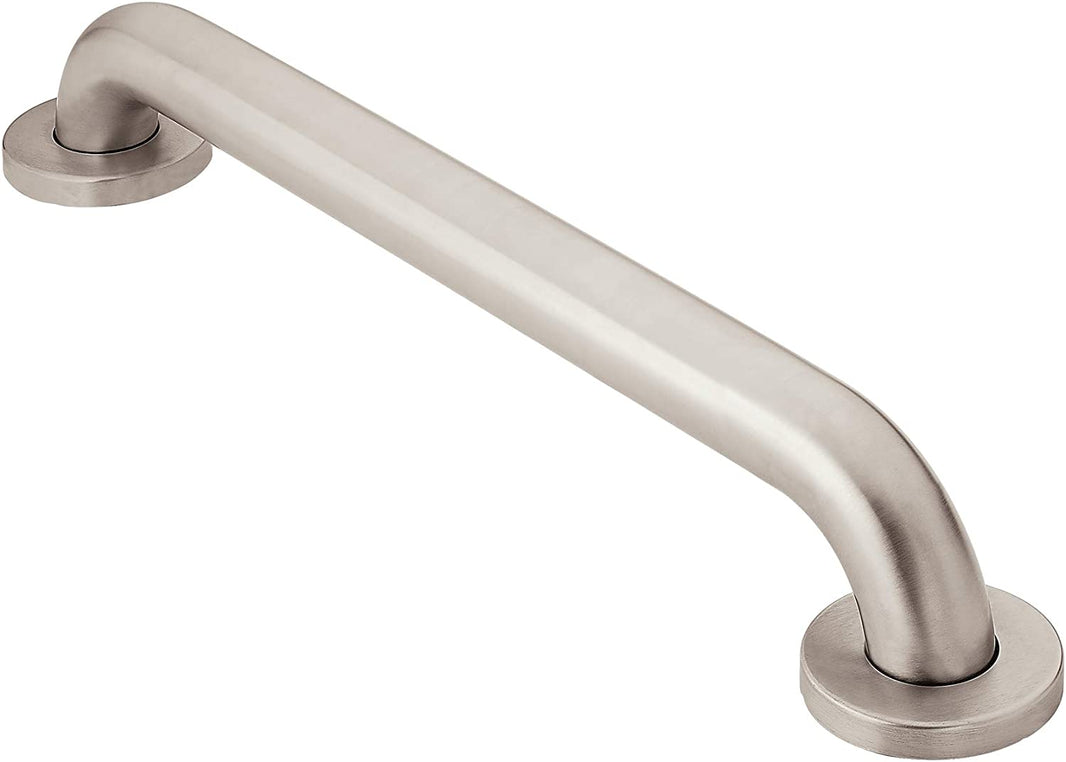 Bronte Straight Grab Bar Smooth Grip 1.25” Stainless Steel Satin Finish CLW-00X125-SA-Taimco