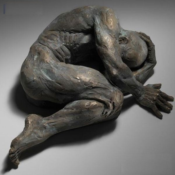 Bronze Figure Wall Art Statue Matteo Pugliese Sculptures Model # MSC1230-Taimco