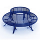 Circular outdoor metal Tree Bench | Model COLL1696-Taimco