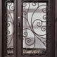 Classic Design wrought Iron Door | Curved Top | Model # IWD 1008-Taimco