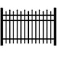 Commercial aluminum Finials Fence Panel - Model # FP959-Taimco