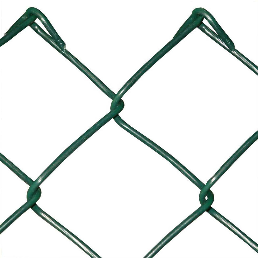 Complete Kit - Colored Vinyl Coated Chain Link Fence Mesh & Frame - Model # CLF1871-Taimco