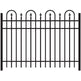Concord aluminum Fence Section Panel – Model # FP966-Taimco