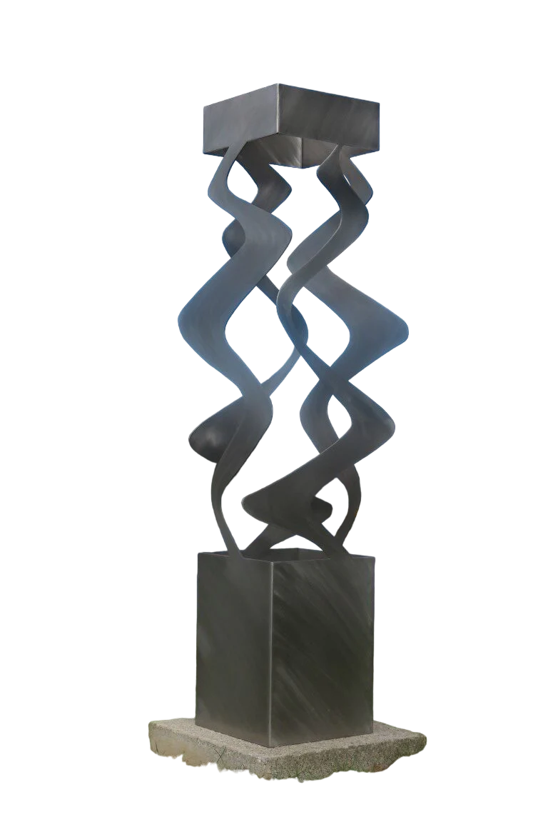 Crazy wave Sculpture - Metal Art Decorative work - Model # MA1192