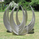Crescent New Moon Sculpture - Metal Art Decorative Peace | Metal Art Accent - Model # MA1179-Taimco