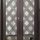 Cross Strap Design Iron Door | Square Top With kickplate | Model # IWD 1044-Taimco