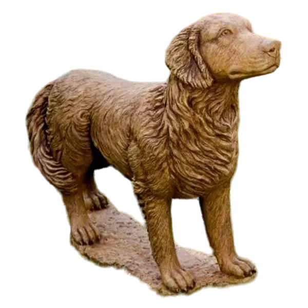 Custom Dog Golden Retriever Outdoor Statue Model # MSC1242