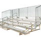 Deluxe Series 4 Row Bleachers System - Model BLECD4-Taimco