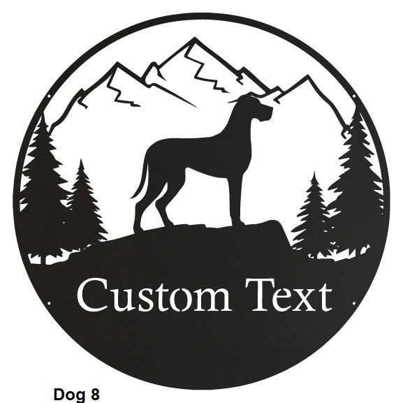 Dog Signs | Metal Signs | Made in Canada - Model # MA578-Taimco