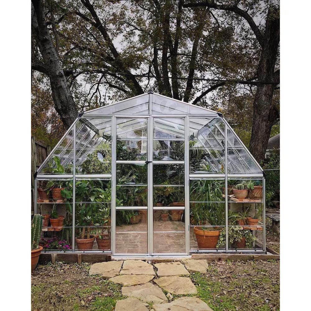 Double Door walk-in Greenhouse 12' x 12'- Garden House – Model # SUNR4359-Taimco