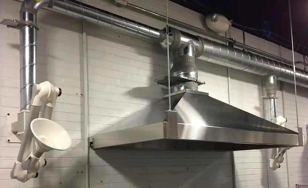 Dust, fume, vapor Exhaust Hoods - Made in Canada-Taimco