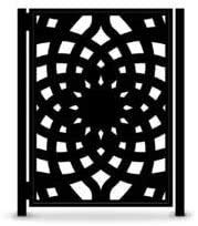 Fibonacci Sunflower Gate | Made in Canada – Model # 015-Taimco