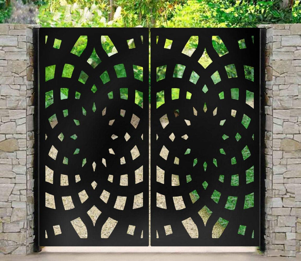 Fibonacci Sunflower Gate | Made in Canada – Model # 015-Taimco