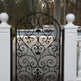 Gorgeous Doodle Design Metal Back yard Gate| Decorative Metal Art Accent Iron Garden Gate| Made in Canada – Model # 255-Taimco